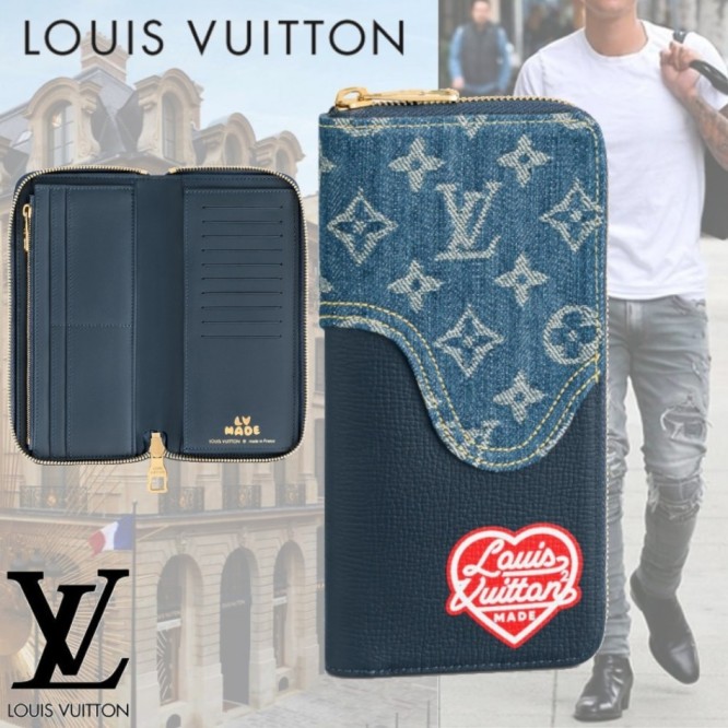 Louis Vuitton ルイ・【日本限定】　ジッピーウォレット・ヴェルティカル財布